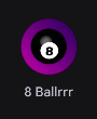 App icon for the Magic8Ballrrr Android app